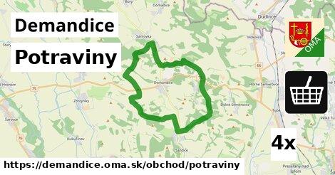 Potraviny, Demandice