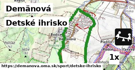 Detské ihrisko, Demänová