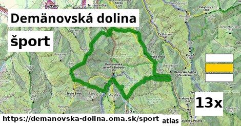 šport v Demänovská dolina