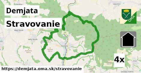 stravovanie v Demjata