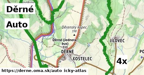 auto v Děrné