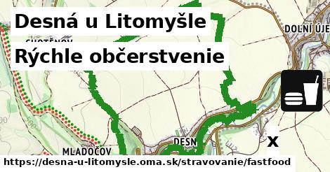 Všetky body v Desná u Litomyšle