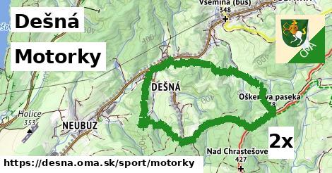 motorky v Dešná