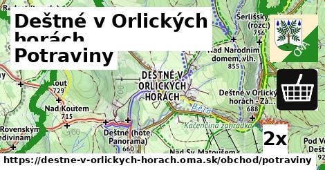 Potraviny, Deštné v Orlických horách