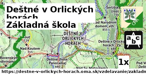 Základná škola, Deštné v Orlických horách