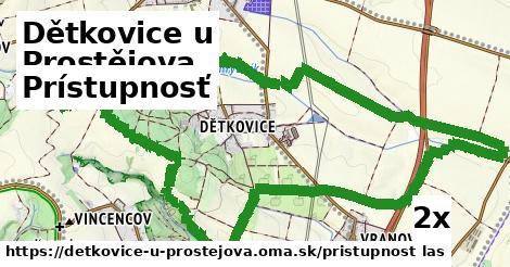 prístupnosť v Dětkovice u Prostějova