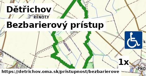 Bezbarierový prístup, Dětřichov