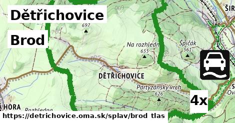 brod v Dětřichovice