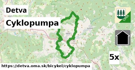 Cyklopumpa, Detva