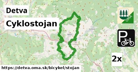 Cyklostojan, Detva