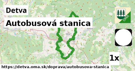 Autobusová stanica, Detva