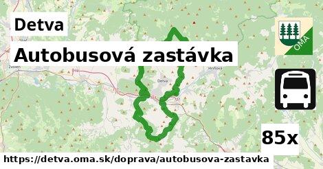 Autobusová zastávka, Detva