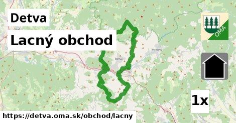 Lacný obchod, Detva