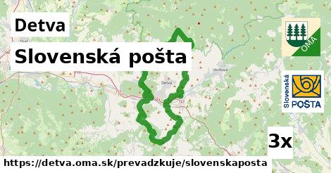 Slovenská pošta, Detva