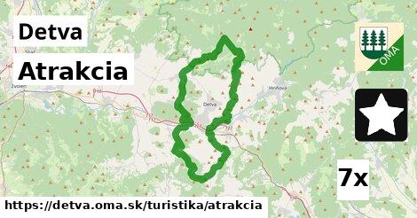 Atrakcia, Detva