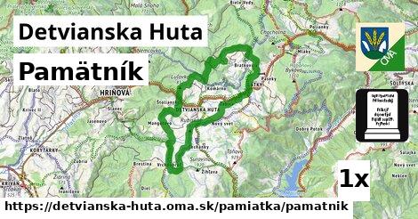 Pamätník, Detvianska Huta