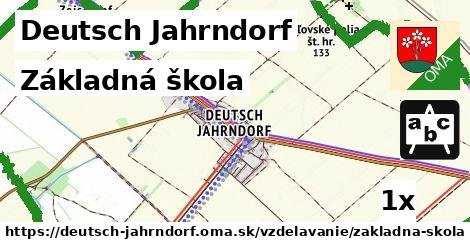 Základná škola, Deutsch Jahrndorf