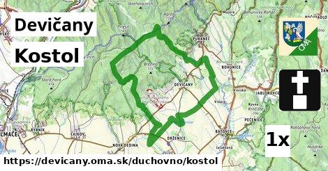 Kostol, Devičany