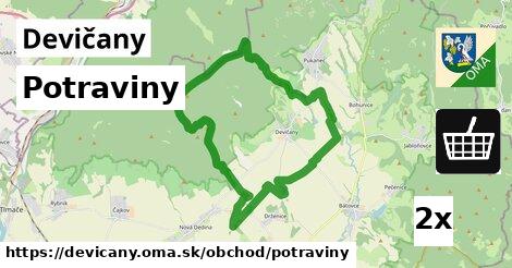 Potraviny, Devičany