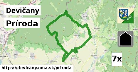 príroda v Devičany