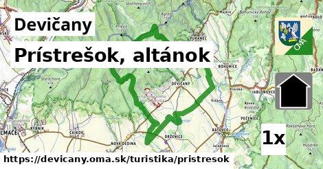 Prístrešok, altánok, Devičany