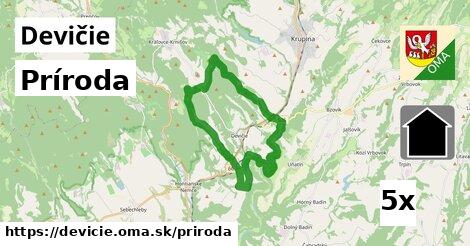 príroda v Devičie