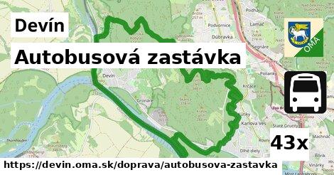 Autobusová zastávka, Devín