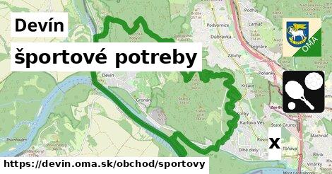 športové potreby, Devín