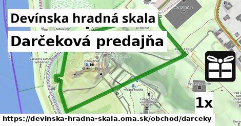 Darčeková predajňa, Devínska hradná skala