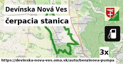 čerpacia stanica, Devínska Nová Ves