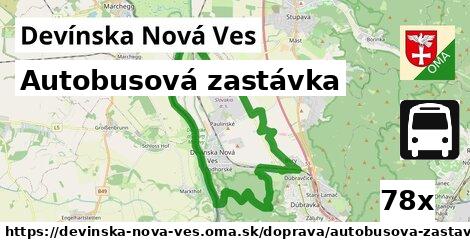 Autobusová zastávka, Devínska Nová Ves