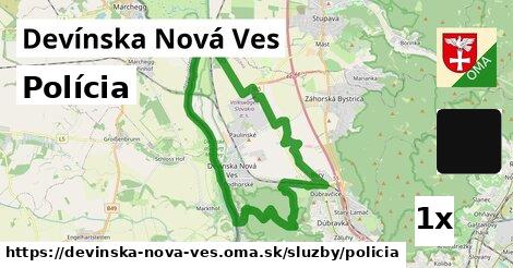 polícia v Devínska Nová Ves