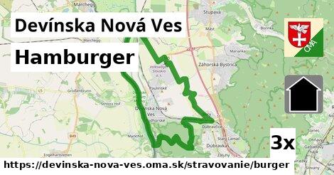 Hamburger, Devínska Nová Ves