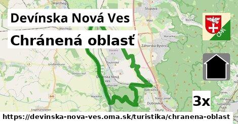 chránená oblasť v Devínska Nová Ves