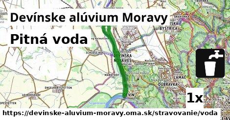 Pitná voda, Devínske alúvium Moravy