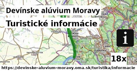 Turistické informácie, Devínske alúvium Moravy