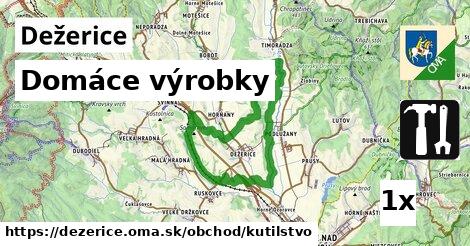 domáce výrobky v Dežerice