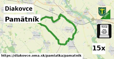 Pamätník, Diakovce