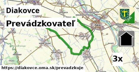 prevádzkovateľ v Diakovce