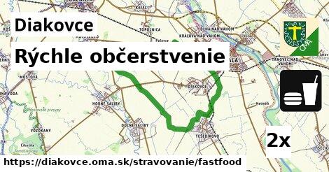 Rýchle občerstvenie, Diakovce