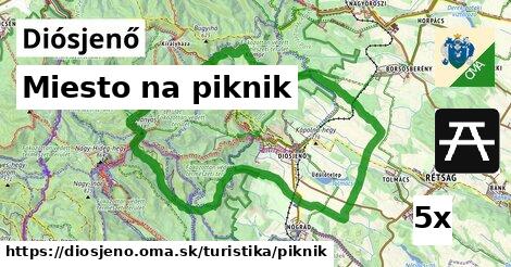 Miesto na piknik, Diósjenő