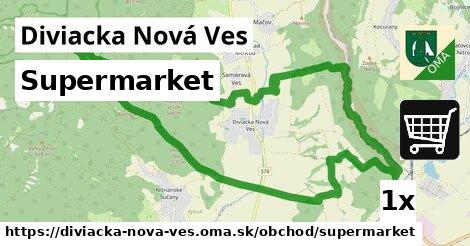 Supermarket, Diviacka Nová Ves