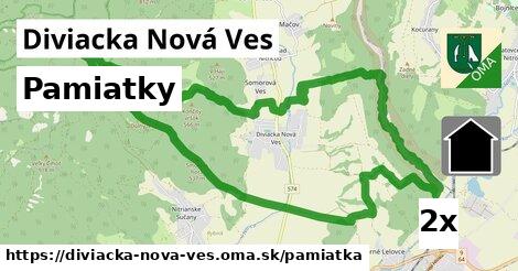 pamiatky v Diviacka Nová Ves