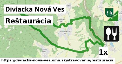 Reštaurácia, Diviacka Nová Ves