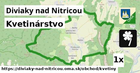 Kvetinárstvo, Diviaky nad Nitricou