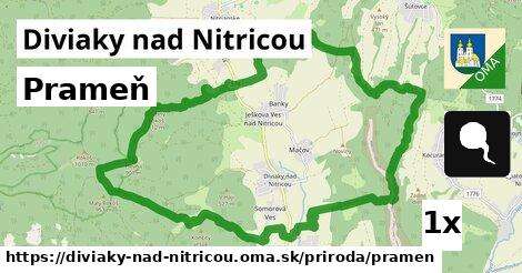 Prameň, Diviaky nad Nitricou