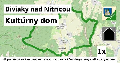 Kultúrny dom, Diviaky nad Nitricou