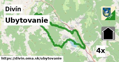 ubytovanie v Divín