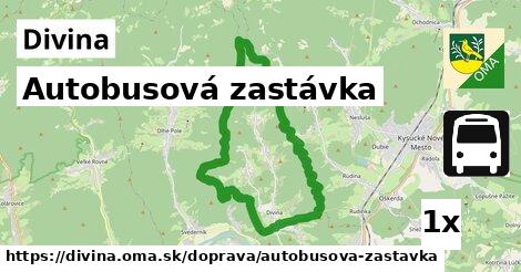 Autobusová zastávka, Divina