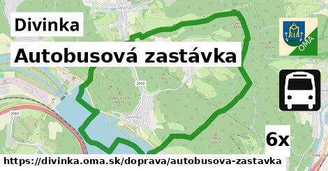 Autobusová zastávka, Divinka